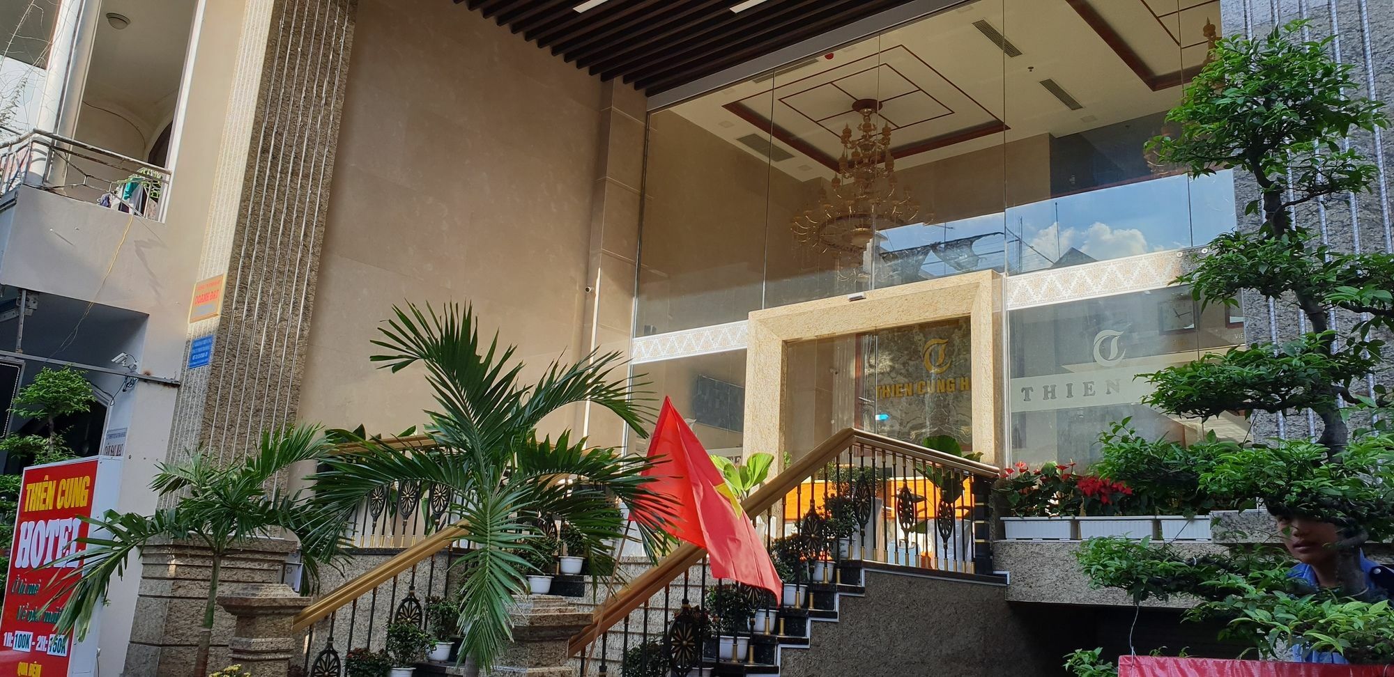 Oyo 231 Thien Cung Hotel โฮจิมินห์ซิตี้ ภายนอก รูปภาพ